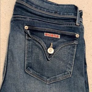 Hudson Beth mid rise baby bootcut jeans 31